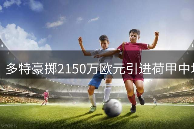 多特豪掷2150万欧元引进荷甲中场大将威尔曼
